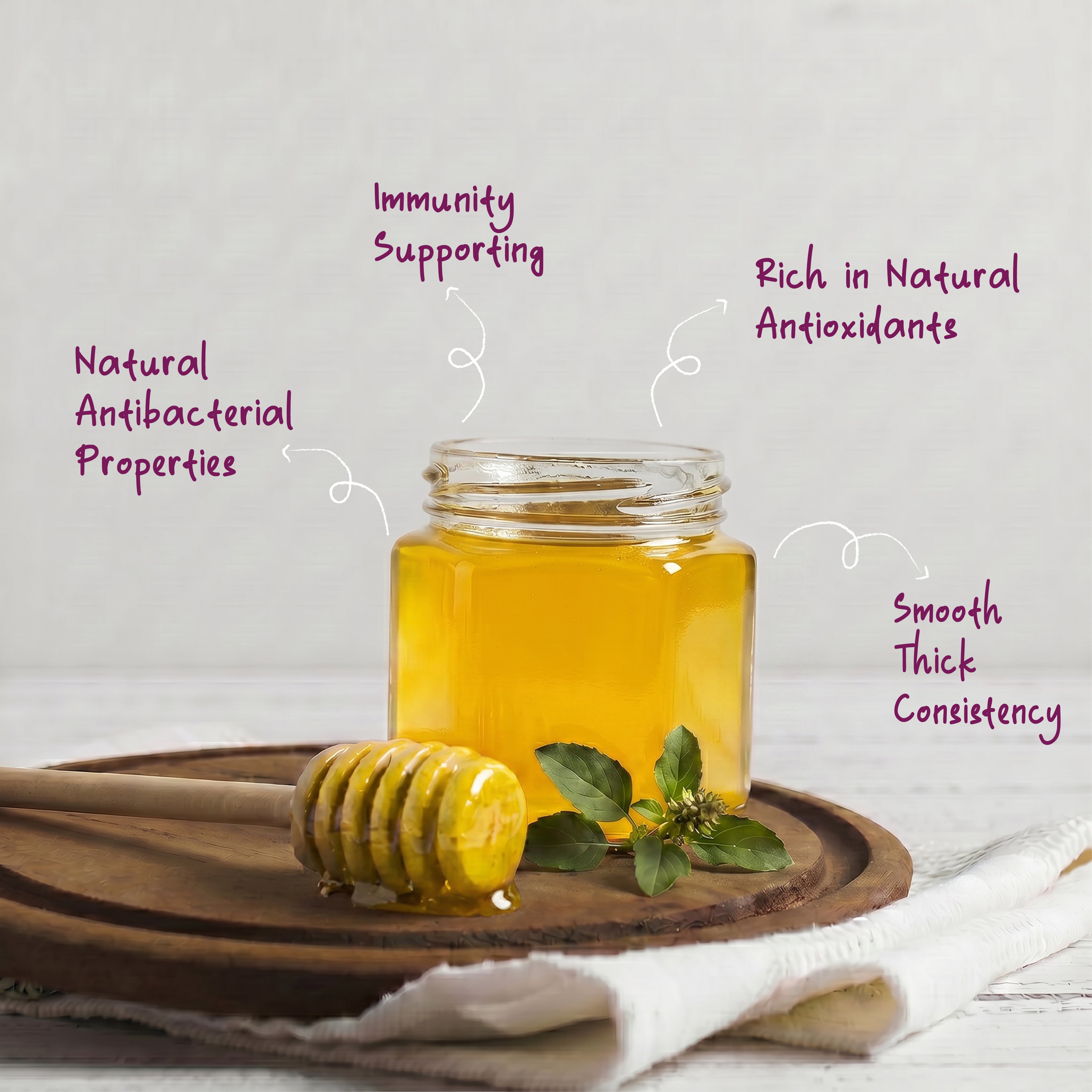 Organic Tulsi Honey