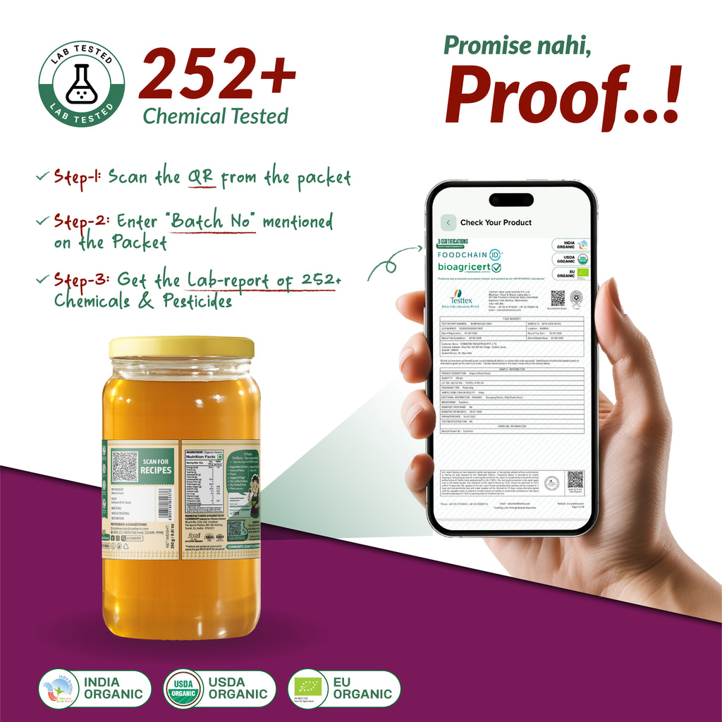 Organic Tulsi Honey