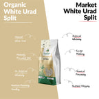 Organic White Urad Split