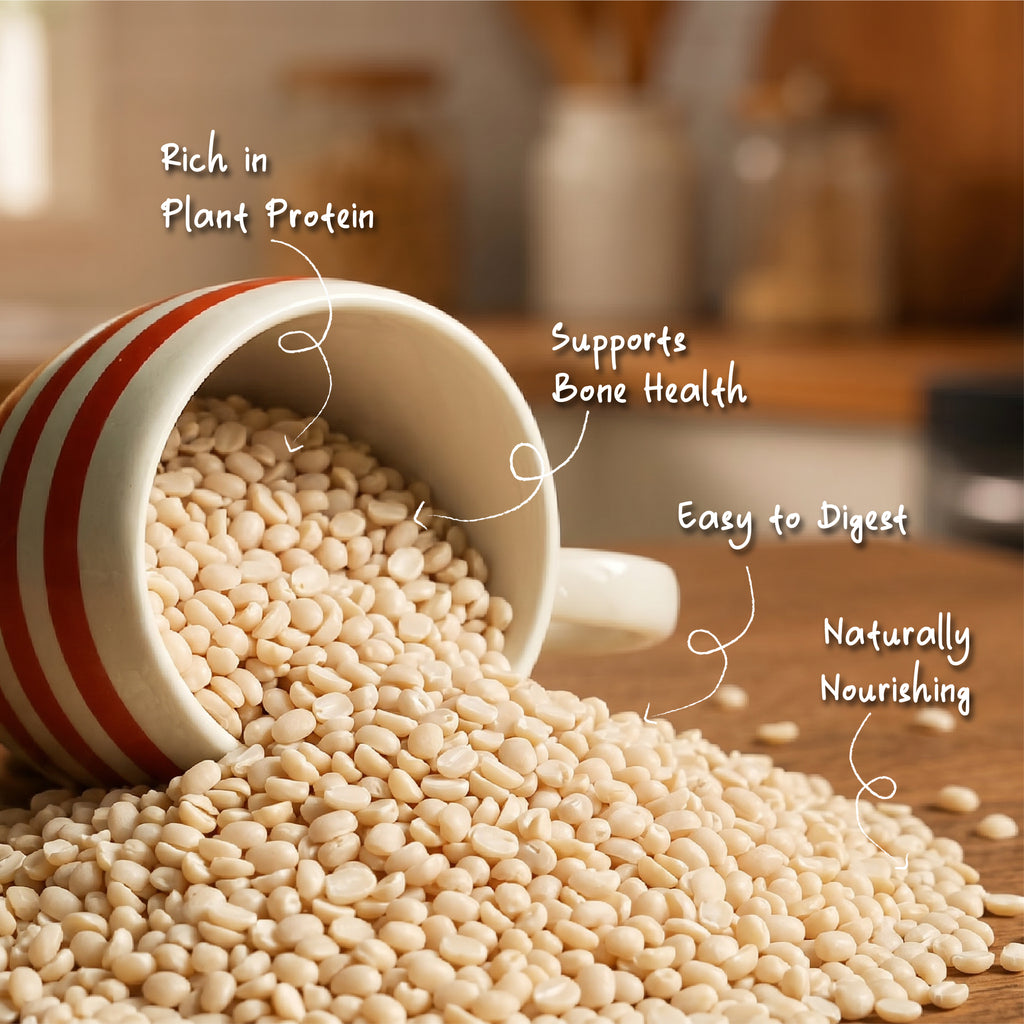 Organic White Urad Split