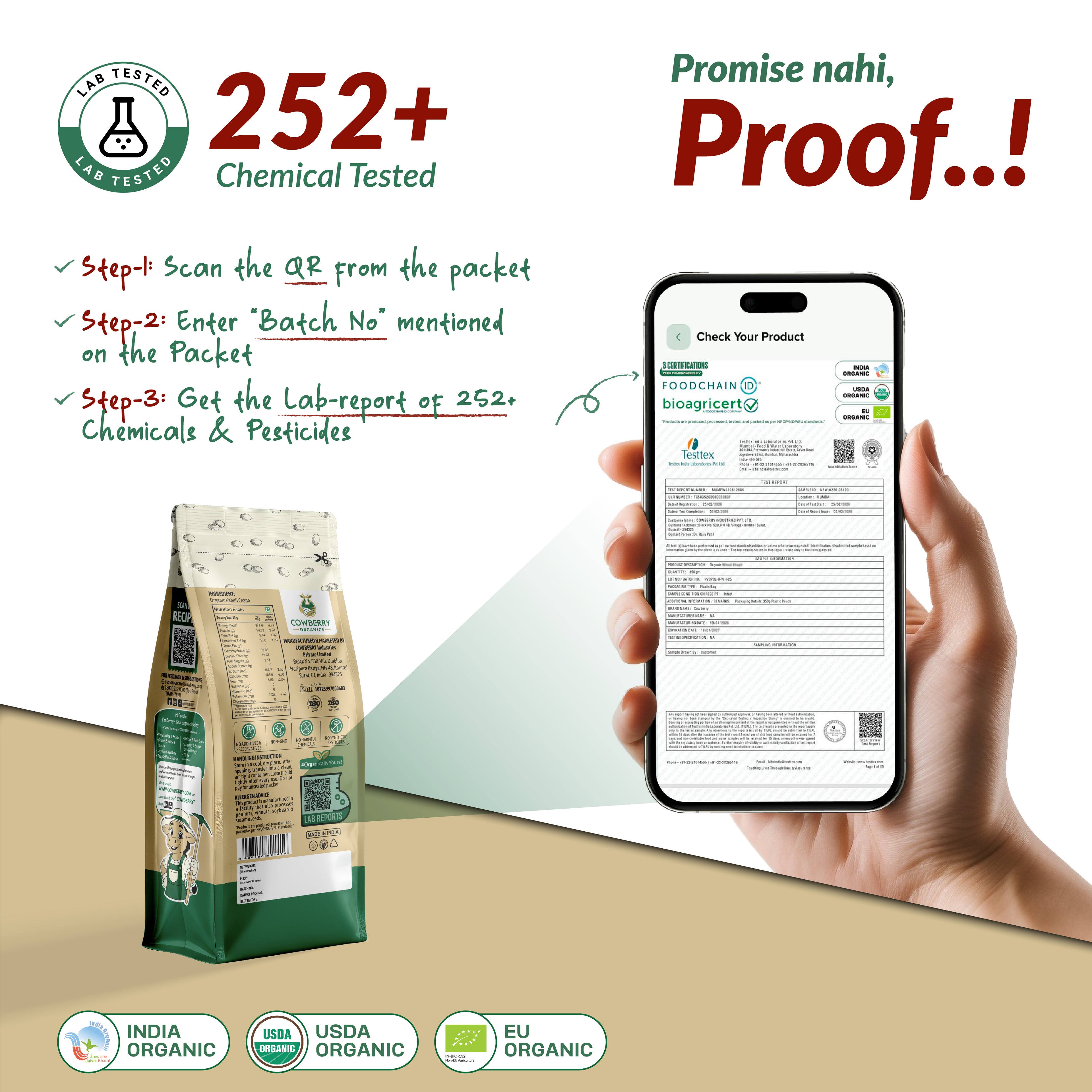 Organic White Urad Split