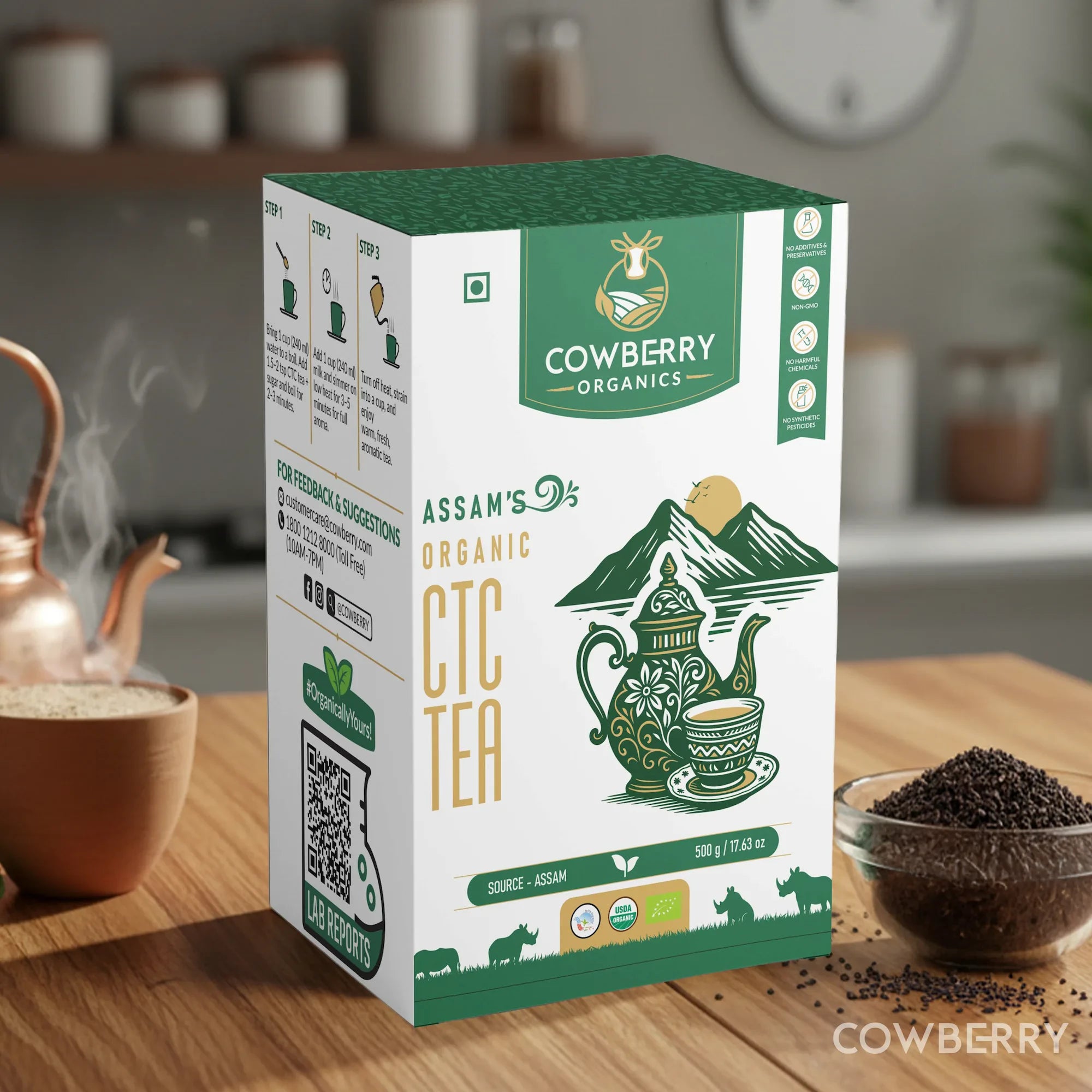 Organic CTC Black Tea