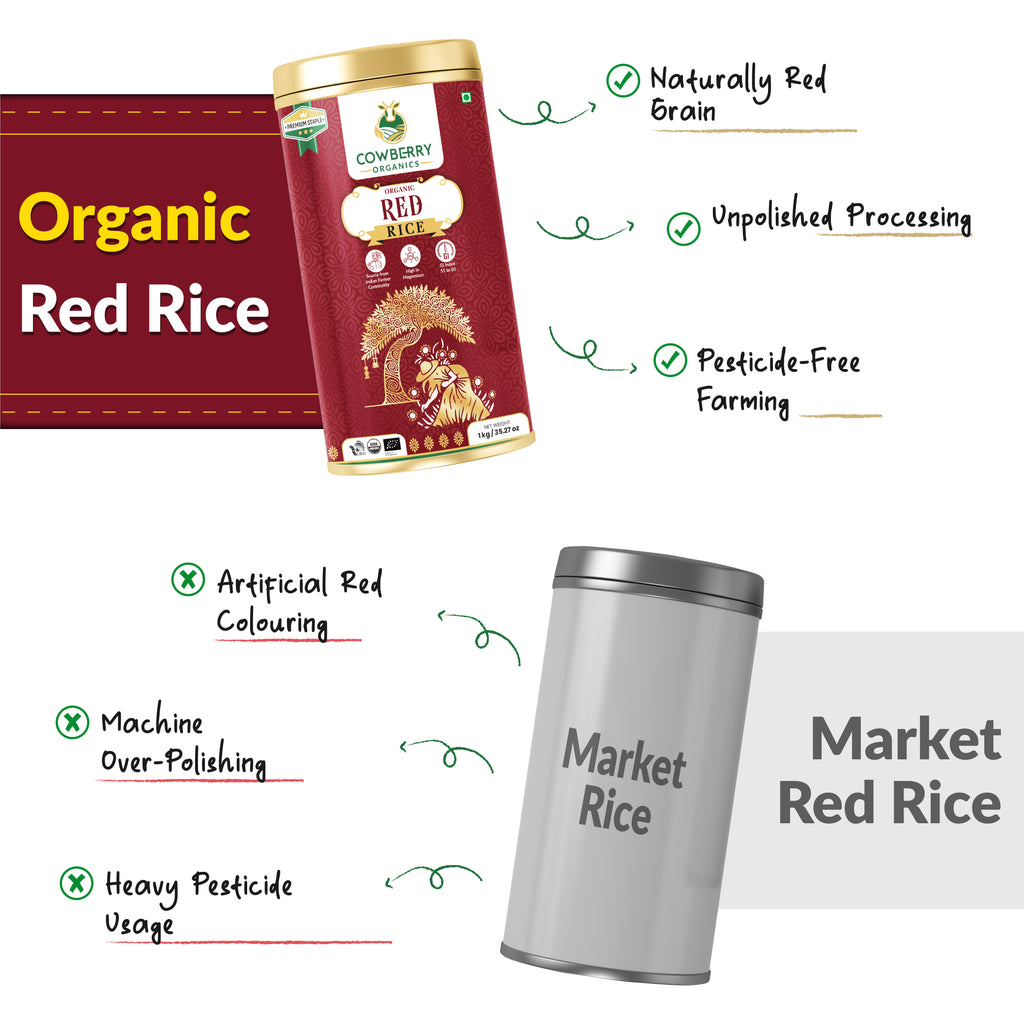 Organic Red Rice